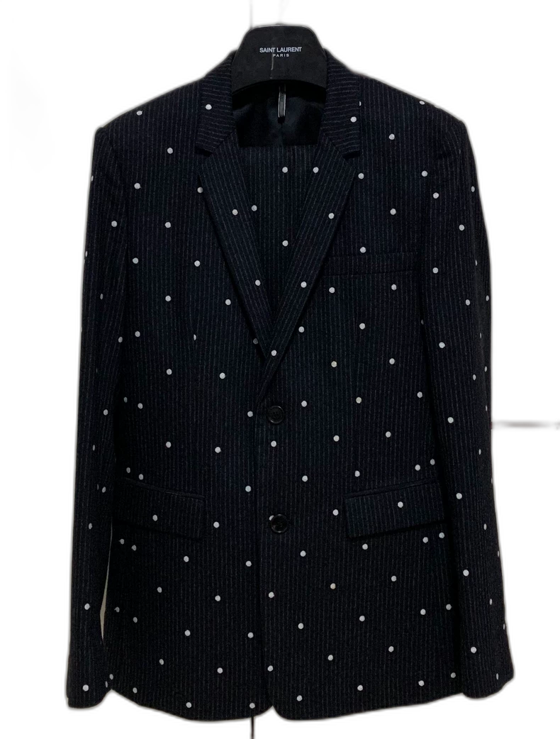 Dior Homme Polka Dot Suit Set