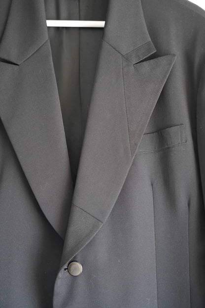 Yohji Yamamoto Silk Collar Wool Blazer