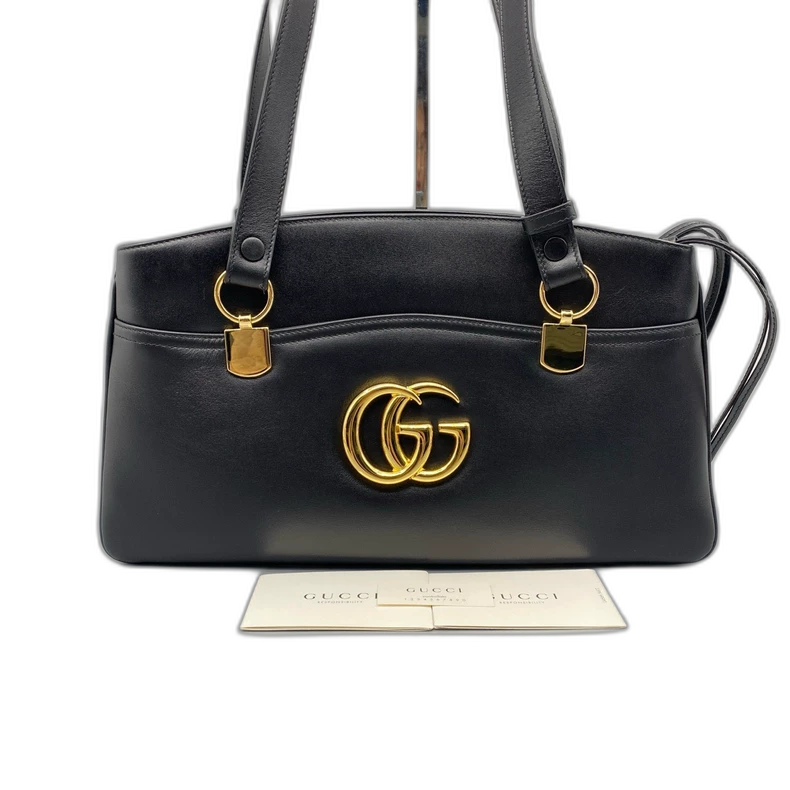 Gucci Arli Double G Tote Shoulder Bag