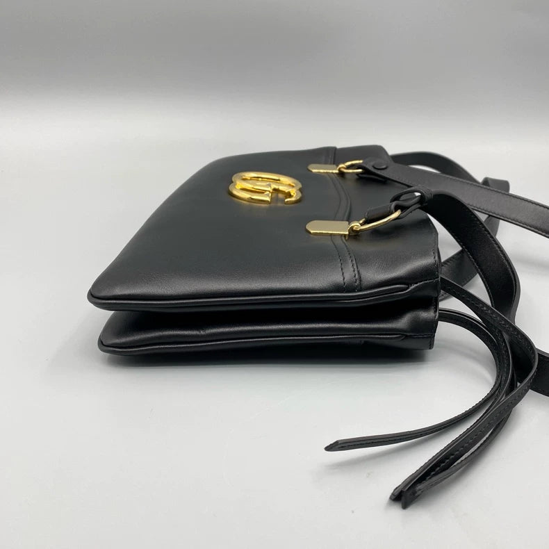 Gucci Arli Double G Tote Shoulder Bag