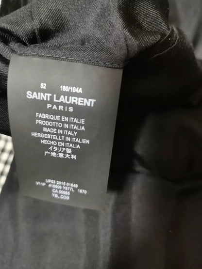 Saint Laurent Paris Hedi Runway Blazer