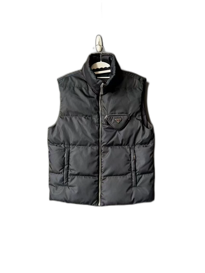 Prada Puffer Vest with Triangle Logo