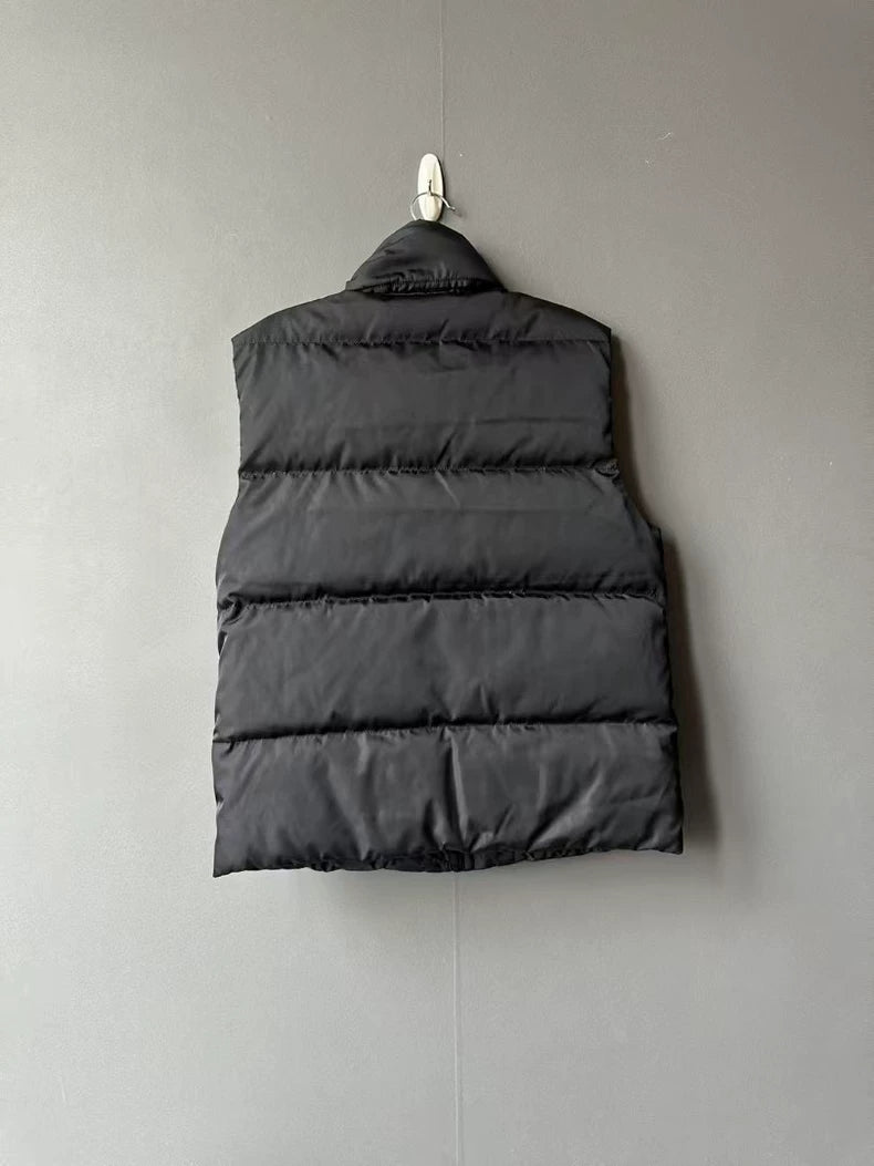 Prada Puffer Vest with Triangle Logo