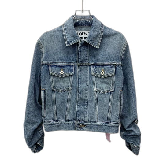 Loewe Blue Denim Chain Jacket Size XS