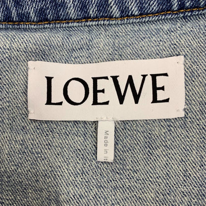 Loewe Blue Denim Chain Jacket Size XS