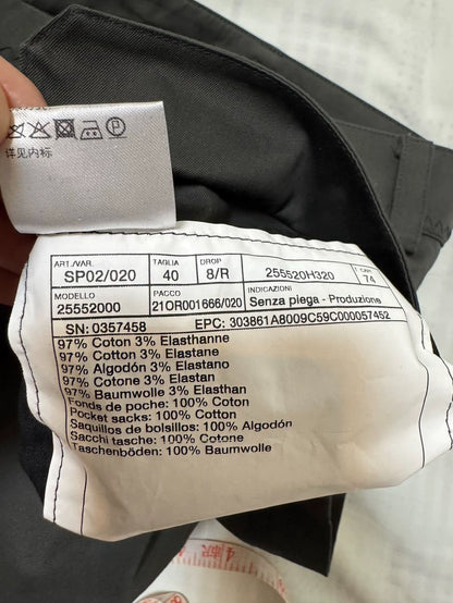 Hermes Gray Casual Shorts with Unique Pocket