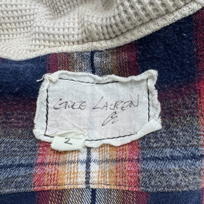 Greg Lauren Hooded Sweatshirt Jacket-zp