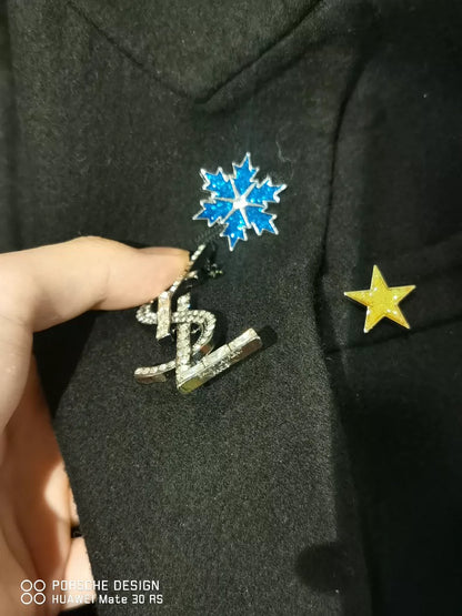 Saint Laurent Wool Coat M Size