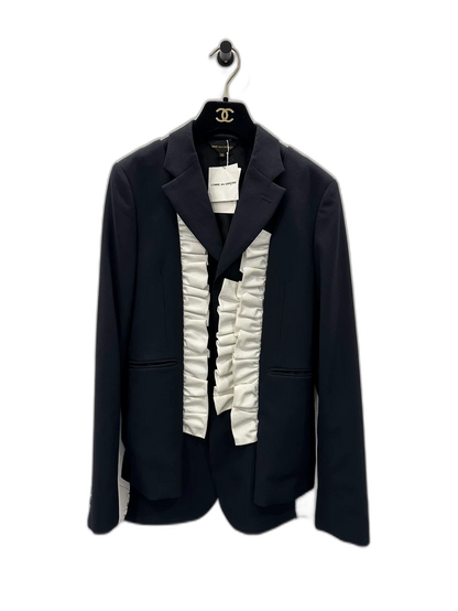 Comme des Garçons Blue Wool Blazer