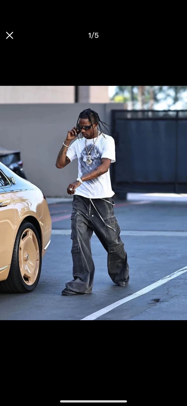 Rick Owens 23ss Belas Cargo Pants