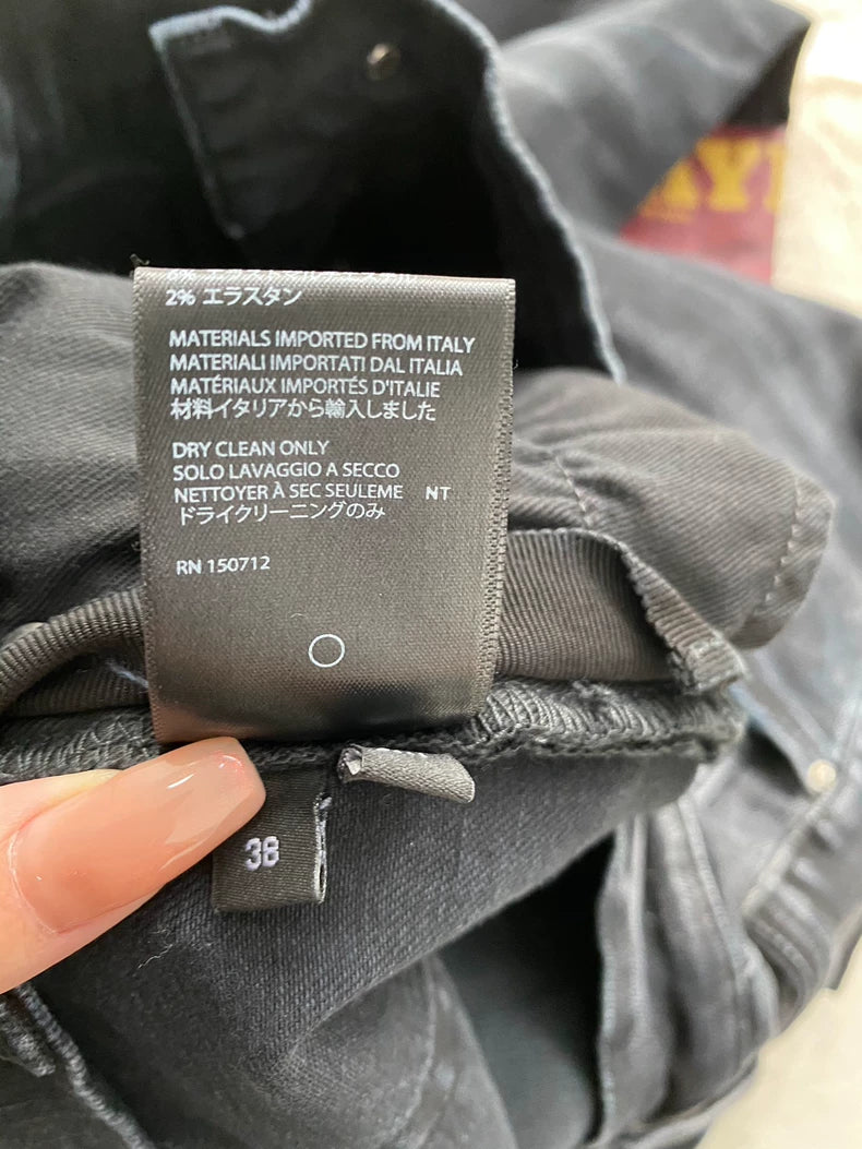 Amiri Playboy Collaboration Black Denim Jeans