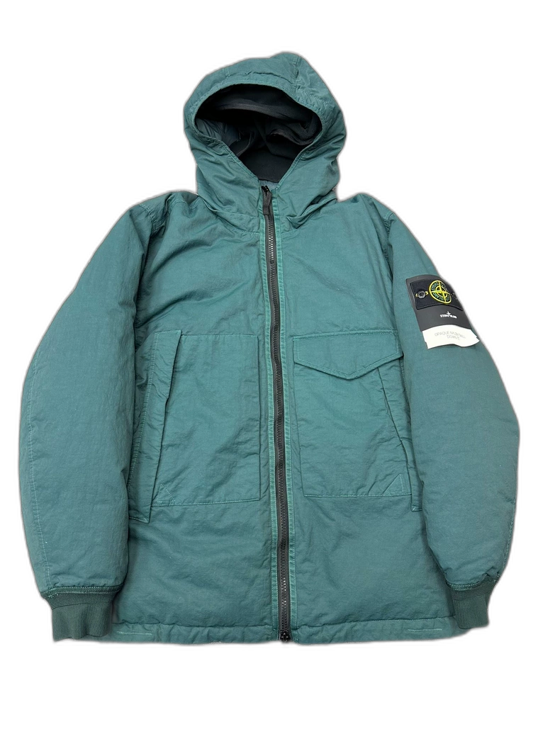Stone Island Logo Down Jacket