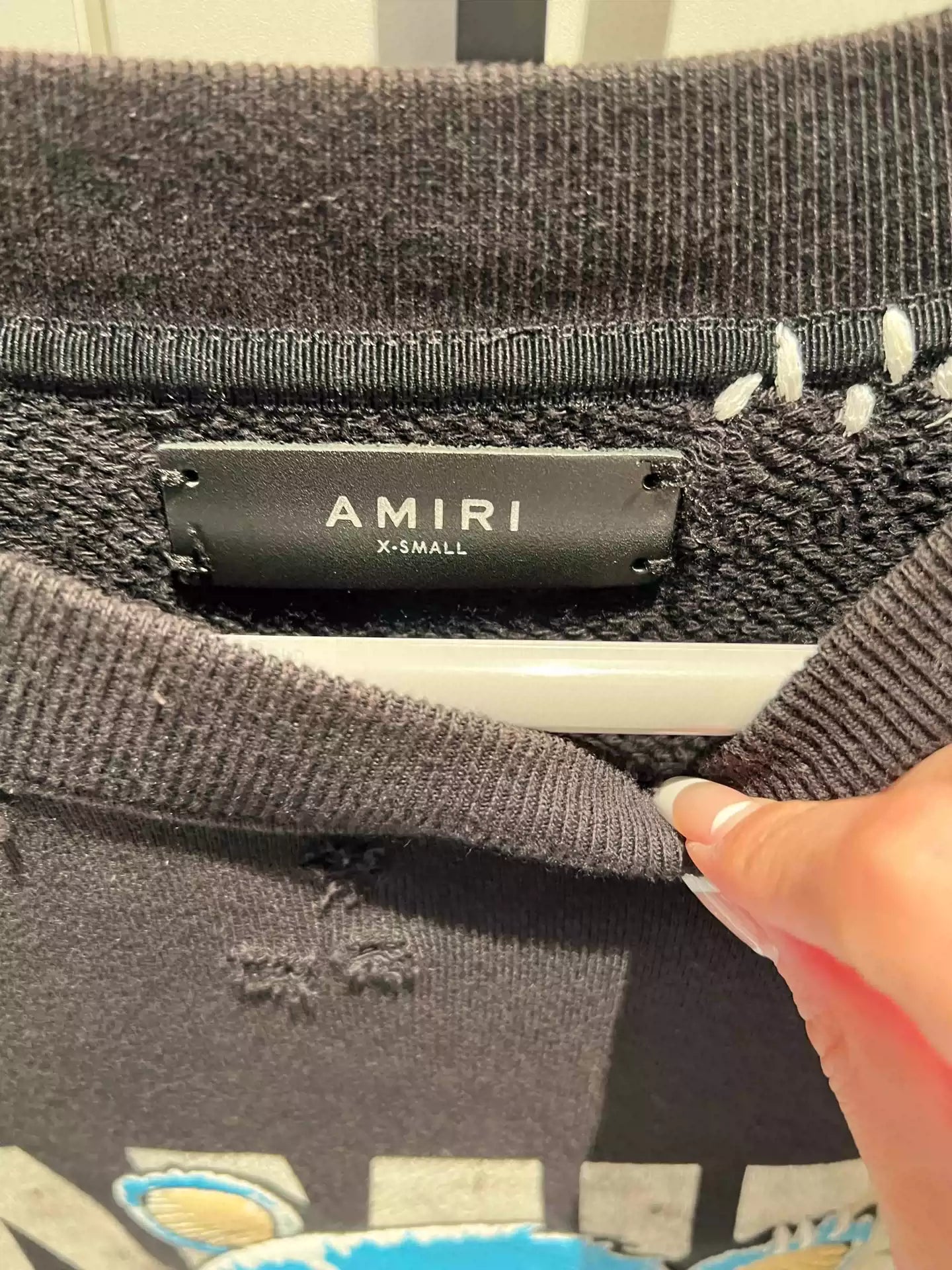 Amiri heartbreaking bear sweater