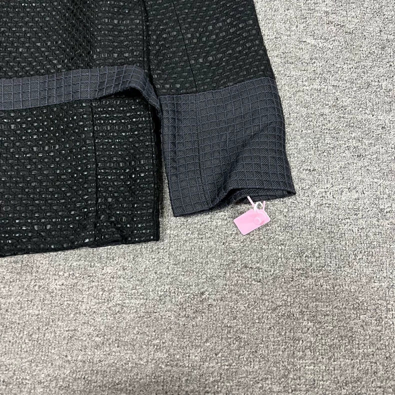 Chanel Black Double-Breasted Coat