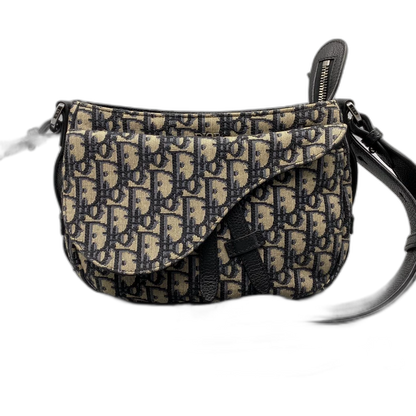 Dior Saddle Oblique Canvas Crossbody Bag