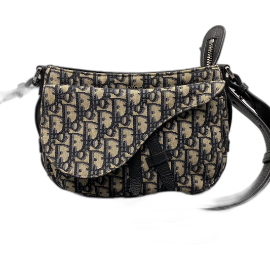 Dior Saddle Oblique Canvas Crossbody Bag