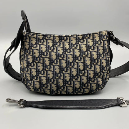 Dior Saddle Oblique Canvas Crossbody Bag