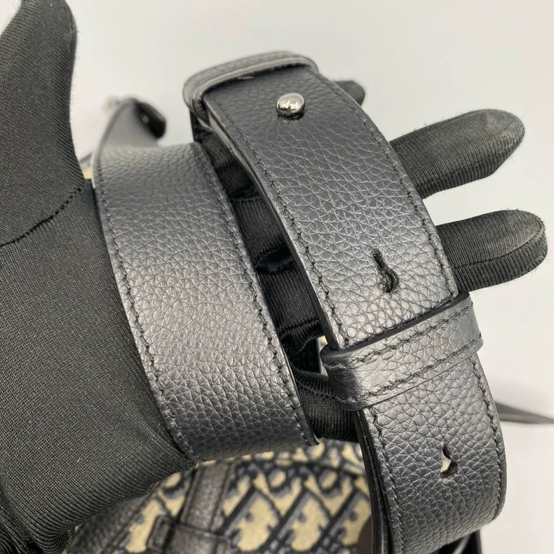 Dior Saddle Oblique Canvas Crossbody Bag