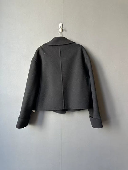 Loewe Black Wool Short Jacket