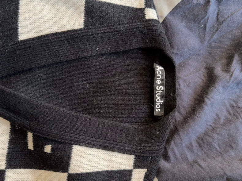 Acne Studios V-Neck Knit Sweater