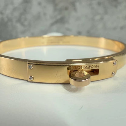 Hermes Rose Gold Bracelet