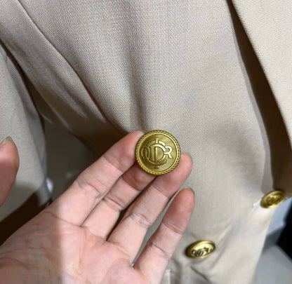 Vintage Dior Double-Breasted Suit Jacket