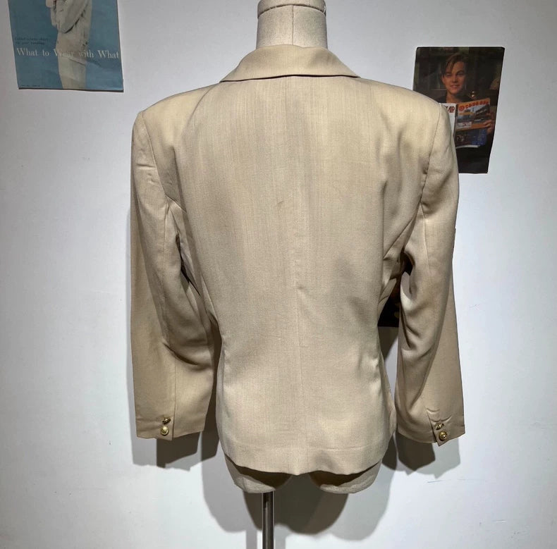 Vintage Dior Double-Breasted Suit Jacket