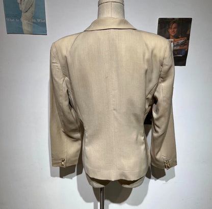 Vintage Dior Double-Breasted Suit Jacket