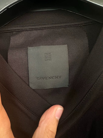 Givenchy Logo Black Short Sleeve T-Shirt