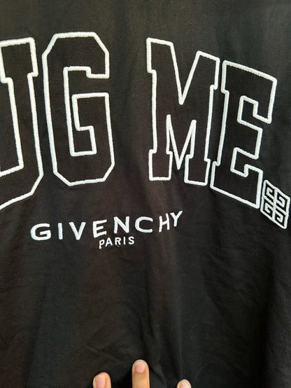 Givenchy Logo Black Short Sleeve T-Shirt