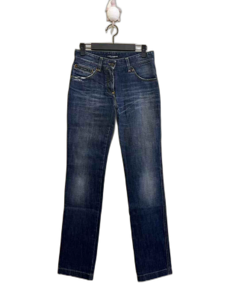 Dolce & Gabbana Blue Denim Pants
