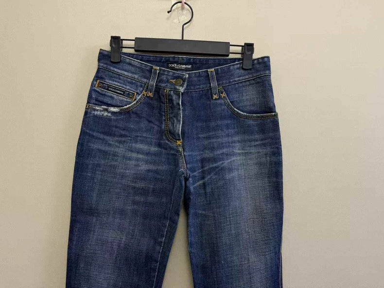 Dolce & Gabbana Blue Denim Pants