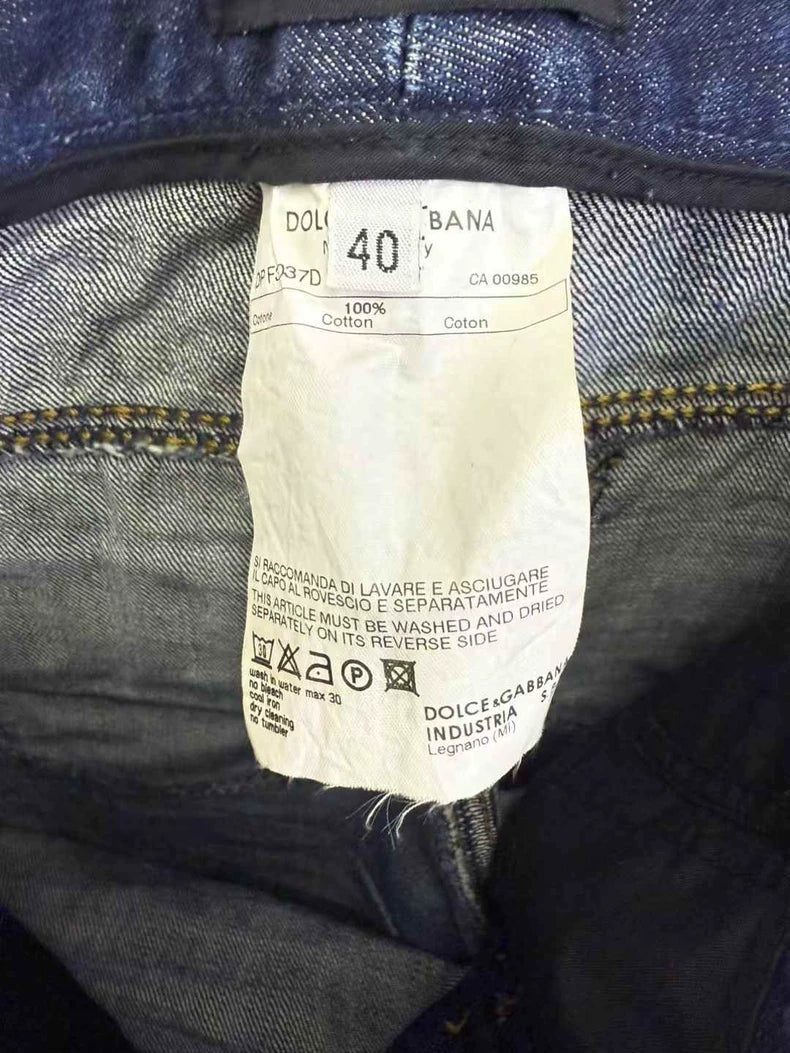 Dolce & Gabbana Blue Denim Pants