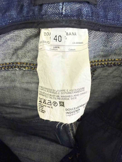 Dolce & Gabbana Blue Denim Pants