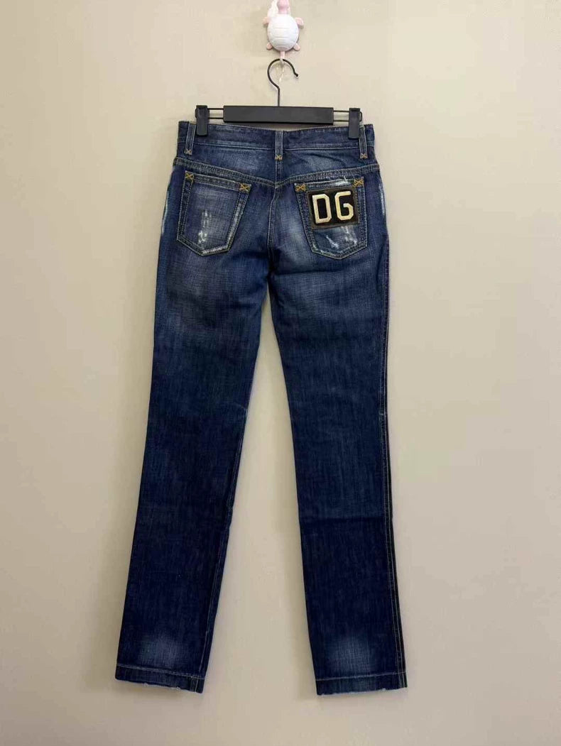 Dolce & Gabbana Blue Denim Pants