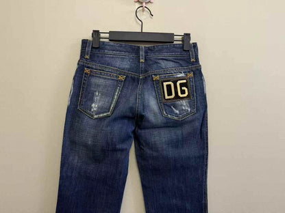 Dolce & Gabbana Blue Denim Pants