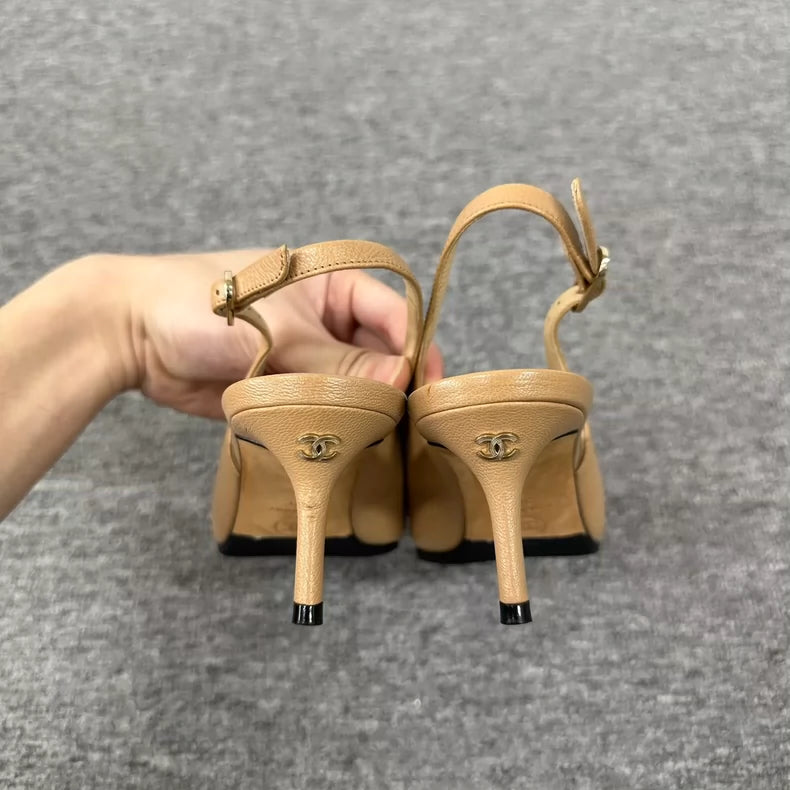 Chanel Two-Tone High Heels