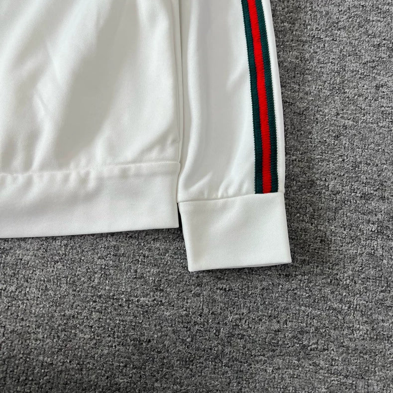 Gucci Cherry School Jacket in White
