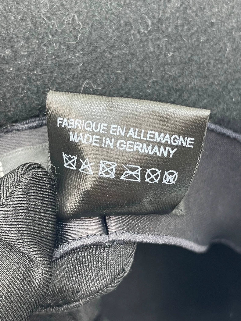 Chanel Black Irregular Hat