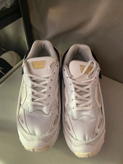 Raf Simons Adidas White Bounce Sneakers-yf