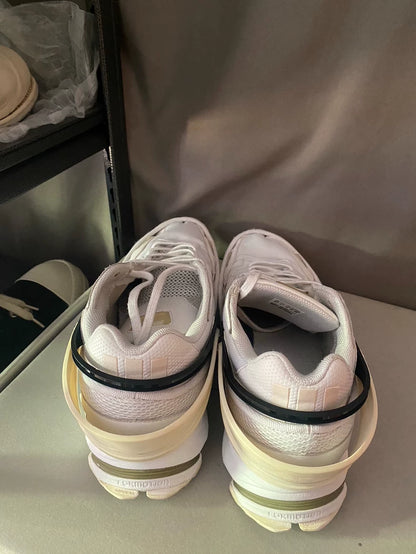 Raf Simons Adidas White Bounce Sneakers-yf