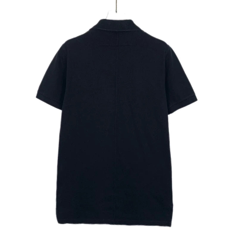 Givenchy Black Cotton Short Sleeve Polo Shirt