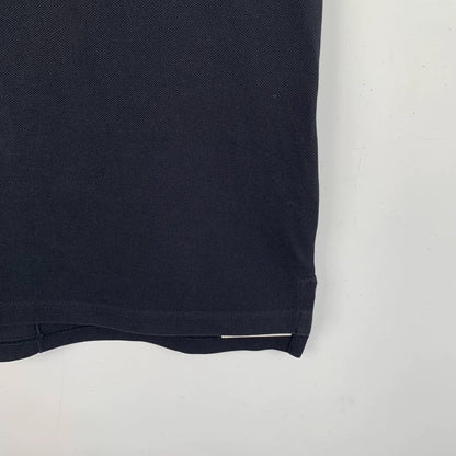 Givenchy Black Cotton Short Sleeve Polo Shirt