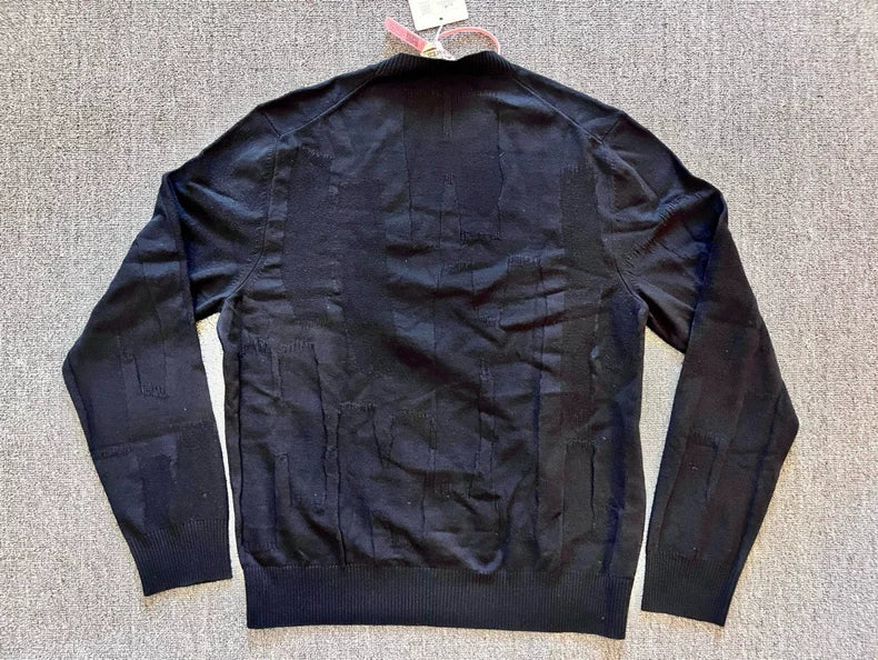 Hermes Men's Long Sleeve Knit Sweater