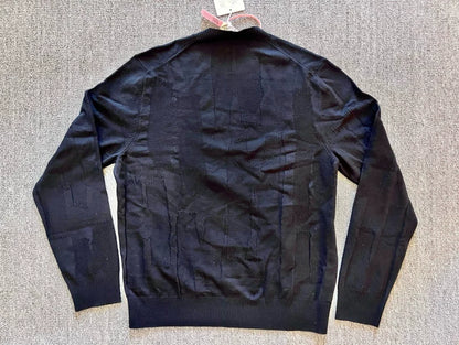 Hermes Men's Long Sleeve Knit Sweater