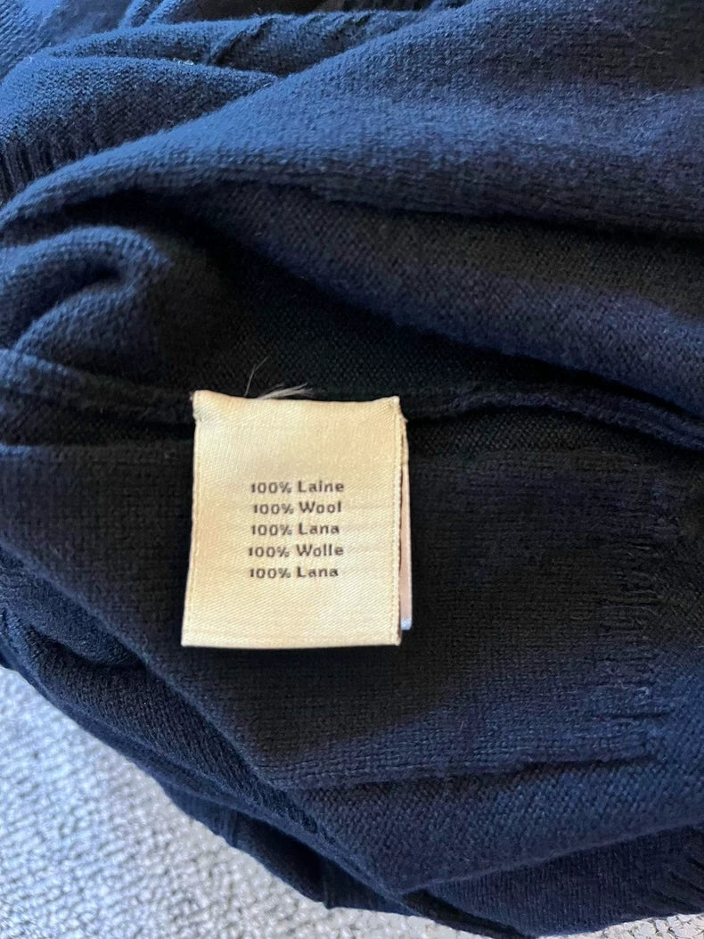 Hermes Men's Long Sleeve Knit Sweater