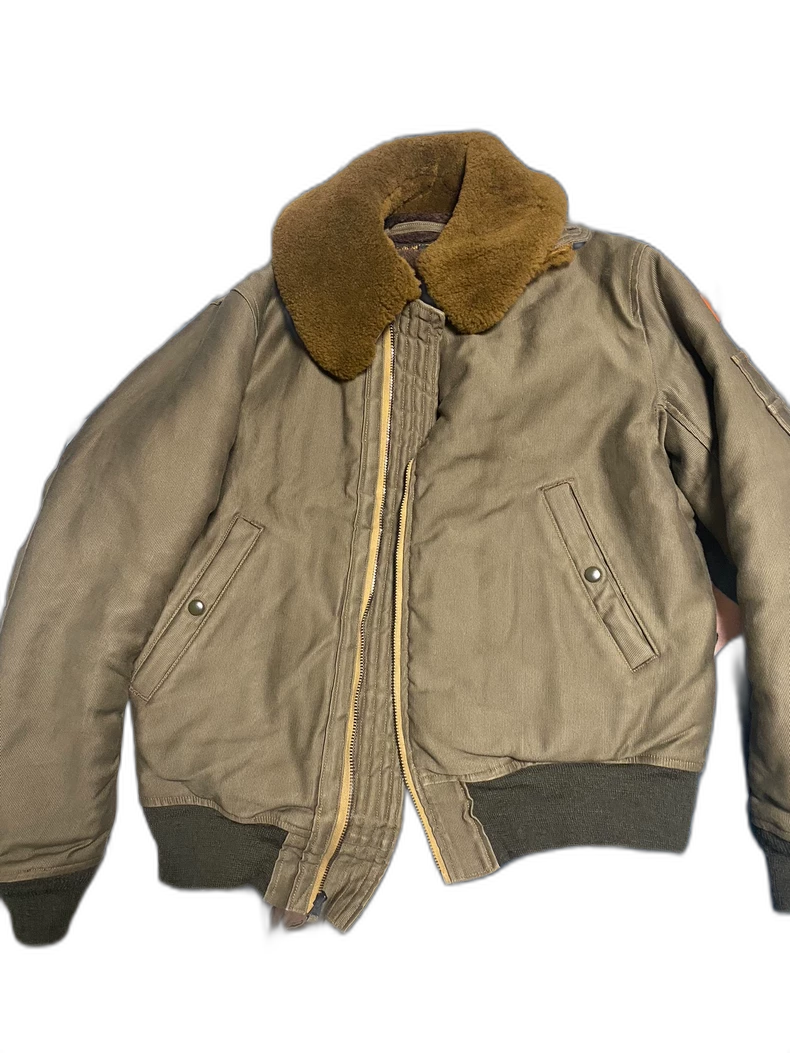 Freewheelers B-15 Bomber Jacket with Fur Collar