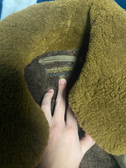 Freewheelers B-15 Bomber Jacket with Fur Collar