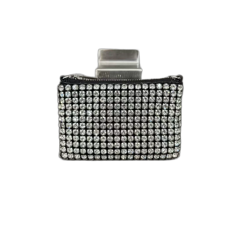Alexander Wang Mini Rhinestone Wallet