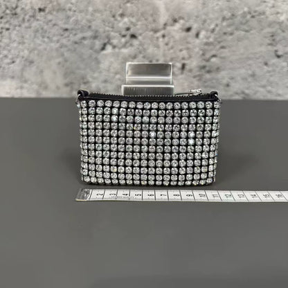 Alexander Wang Mini Rhinestone Wallet